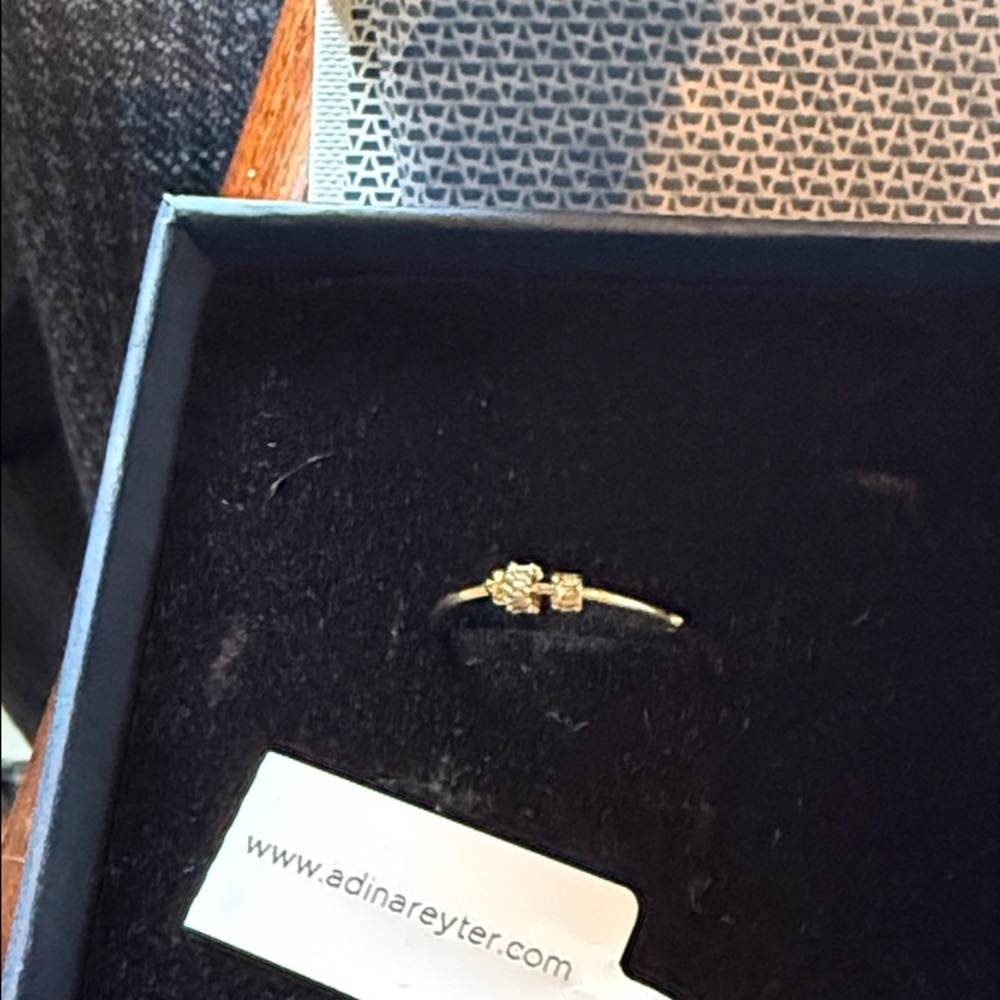Adina Reyter Gold Ring with Diamond Accent